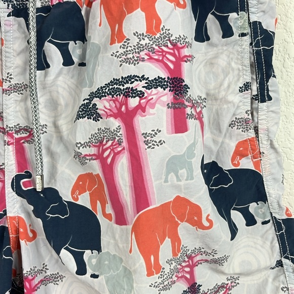 Vilebrequin Elephant Animal Portrait Boabab Tree Swim Shorts Trunks - Picture 2 of 9
